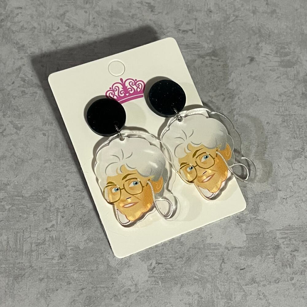 Sophia Petrillo Golden Girls Acrylic Earrings